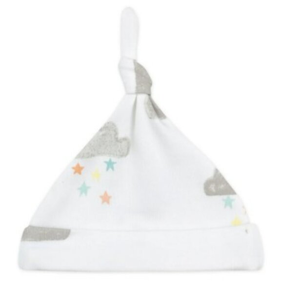 NWT. MAC & MOON Baby Neutral 3-Piece Organic Cotton Footed Set in Cloud Print - Picture 4 of 5